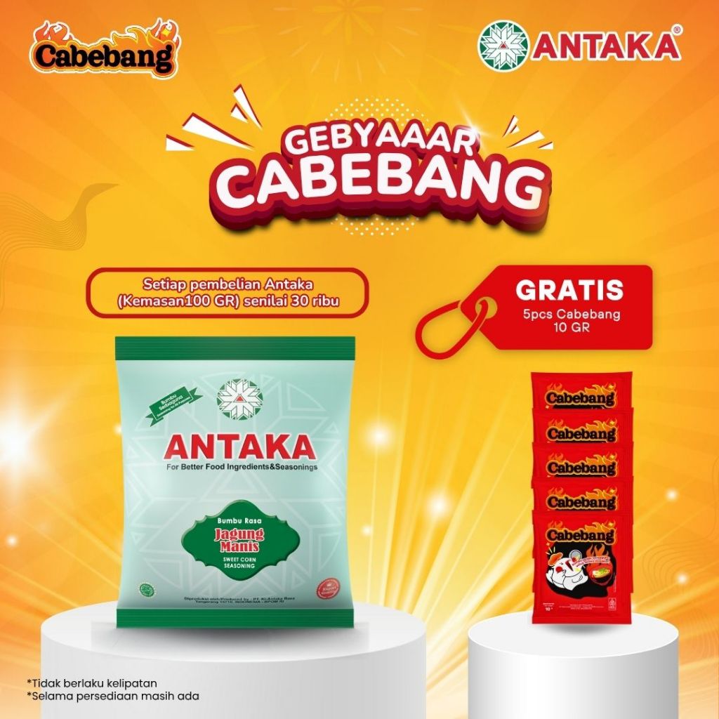 

BUMBU TABUR / BUMBU SERBAGUNA ANTAKA 100g : Rasa JAGUNG MANIS
