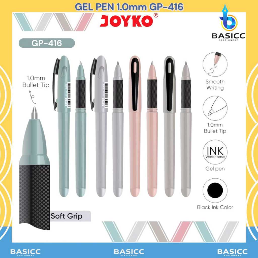 

Joyko Gel Pen Pena GP-416 1.0 mm | @ 1 Pulpen