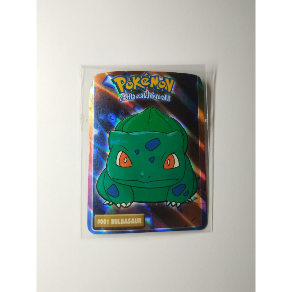 Kartu Pokemon Cup Cup Pop Bulbasaur Hologram