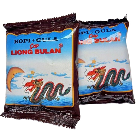 

KOPI LIONG PLUS GULA 1 PACK ISI 20 PCS X 28 GRAM.