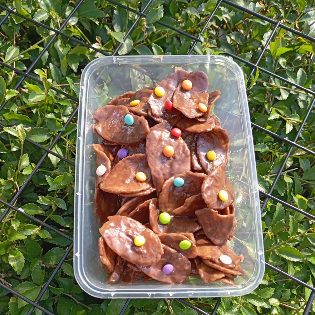 

Criping pisang choco greentea home made asli Purbalingga