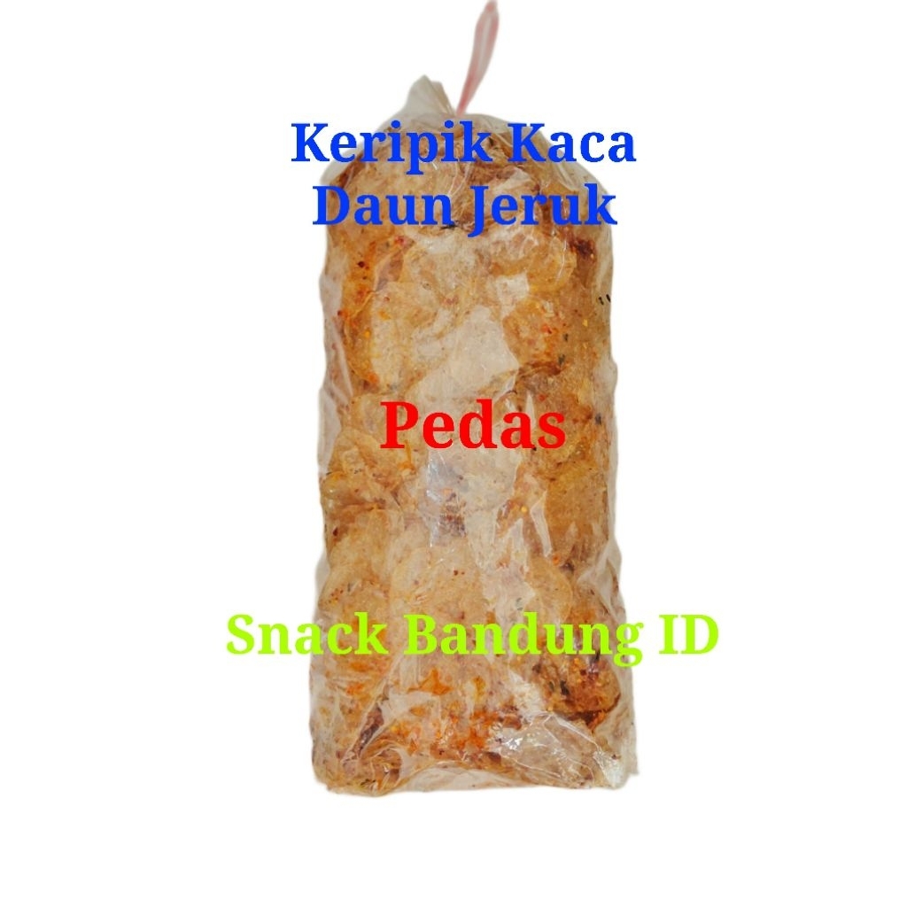 

Keripik Kaca Rasa Pedas Daun Jeruk 1 Kg Pikca Produksi Sendiri
