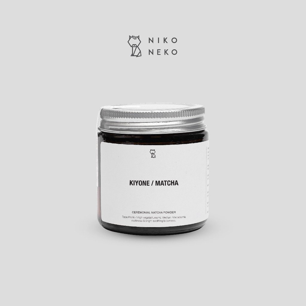 

Niko Neko Kiyone Ceremonial Matcha Powder 30gr READY KIRIM 30 Juli