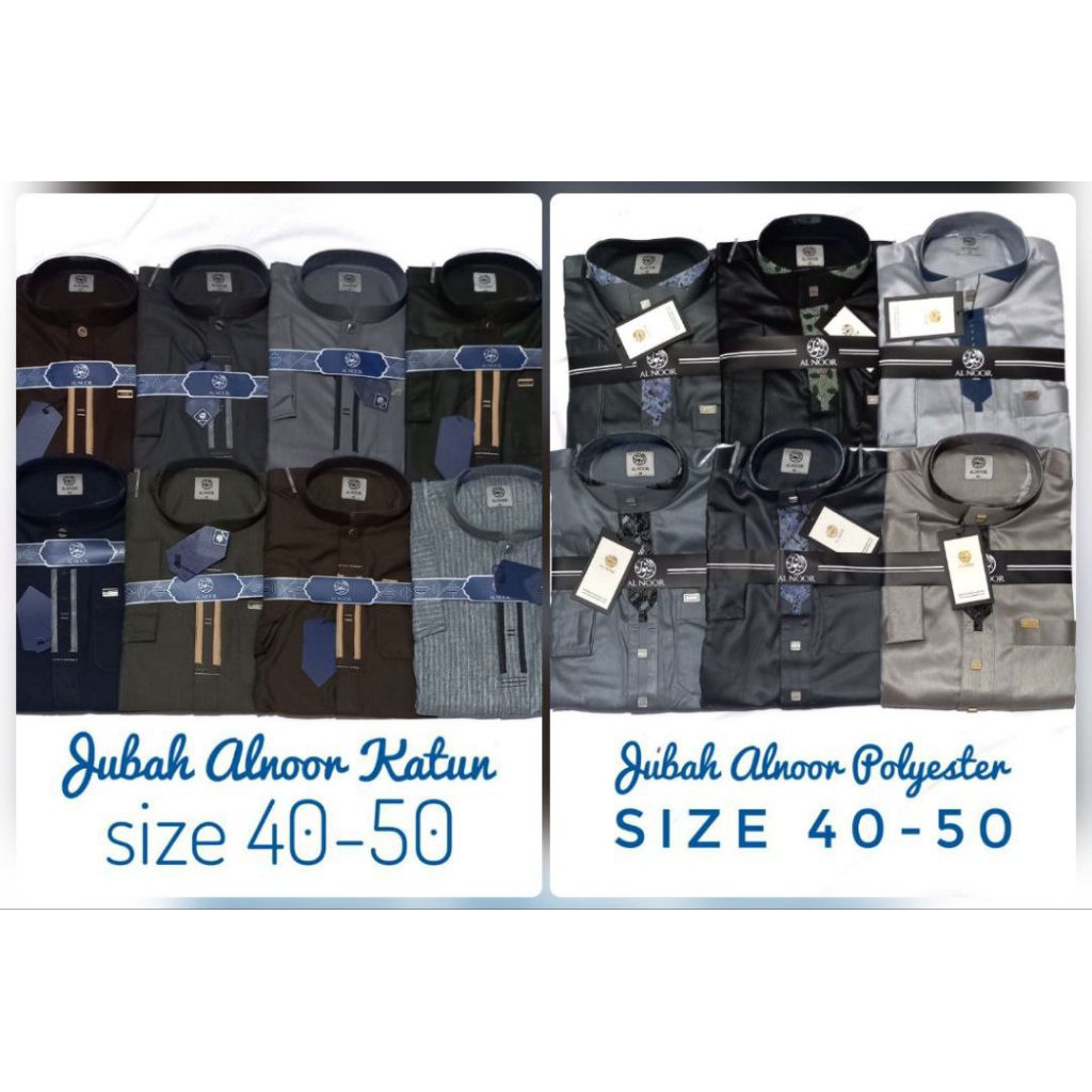 Jubah Alnoor Katun