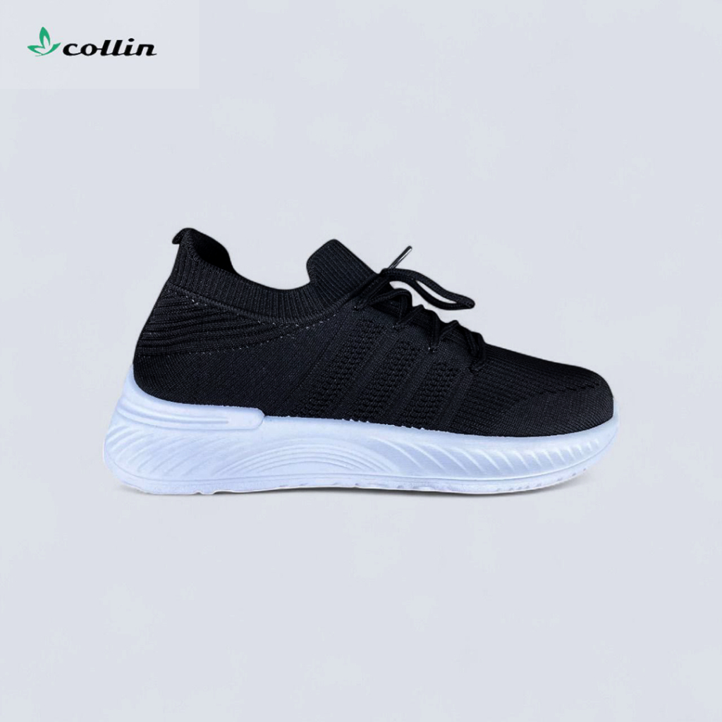 COLLIN Sepatu rajut unisex sepatu pria dan wanita sepatu sport CLL2621 --- A1