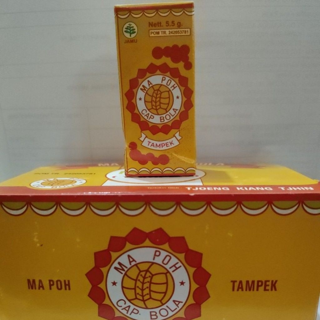 Ma Poh tampek cap bola obat kerumut demam