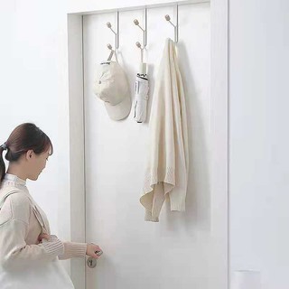 GANTUNGAN BAJU PINTU TANPA PAKU BAHAN BESI HOOK HANGER BACK DOOR BHD08