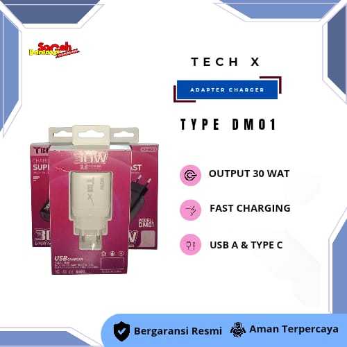ADAPTER CHARGE-DM01 FAST CHARGING