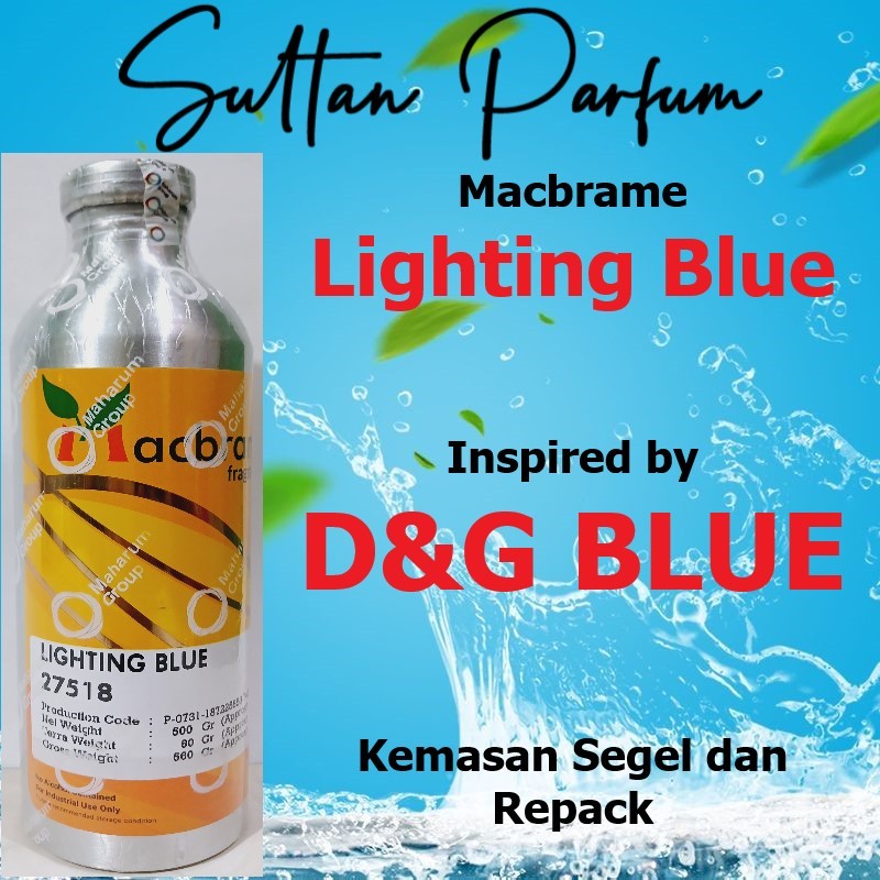 LIGHTING BLUE by Macbrame Bibit Parfum D&G BLUE