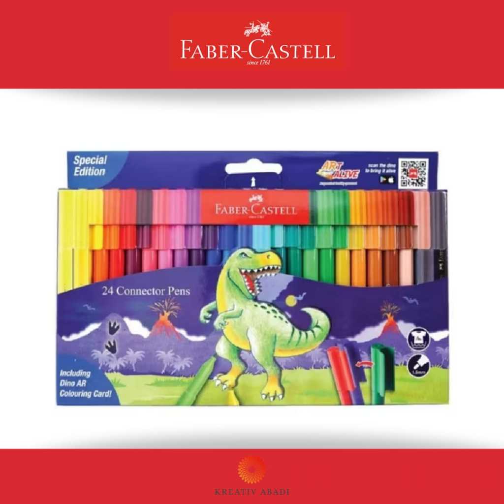 

Connector Pen Set 24 - Dino Special Edition