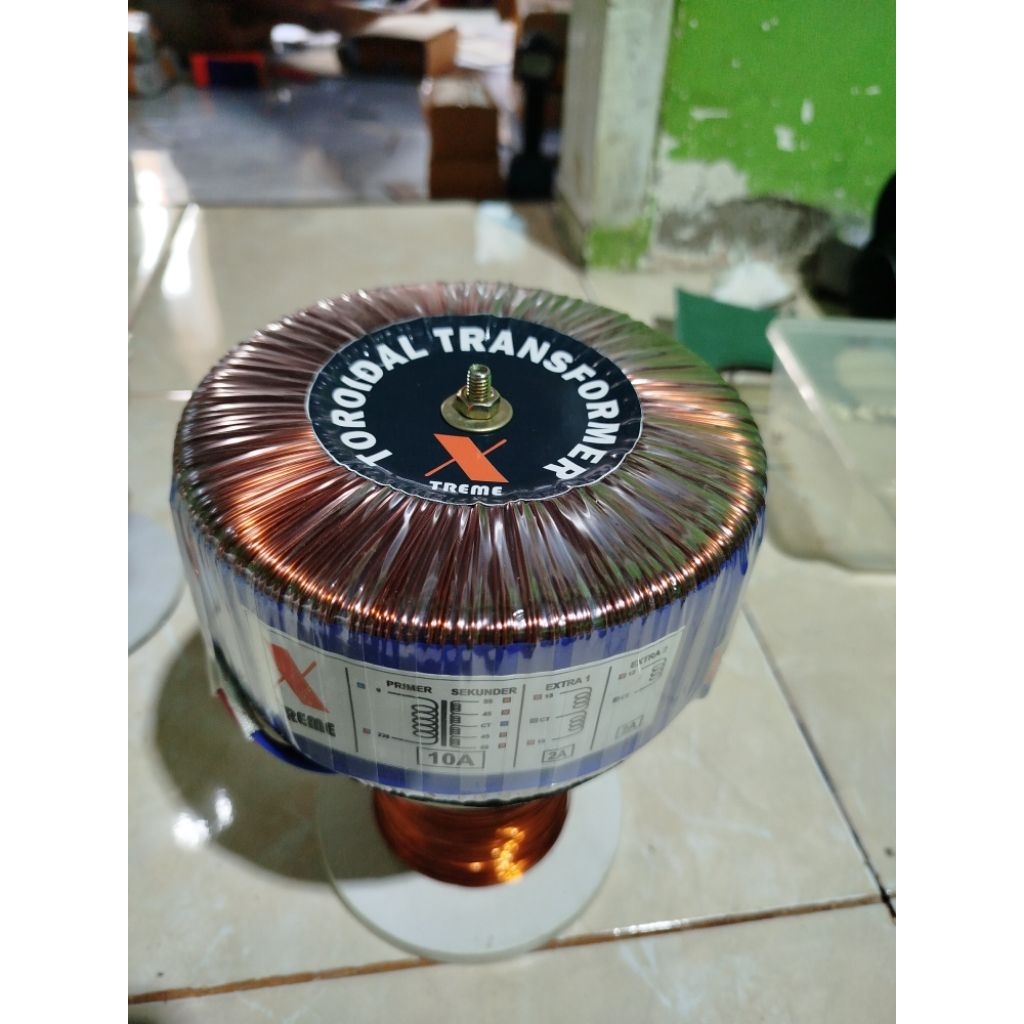 Trafo 10 Ampere CT 55v, 45v + baut