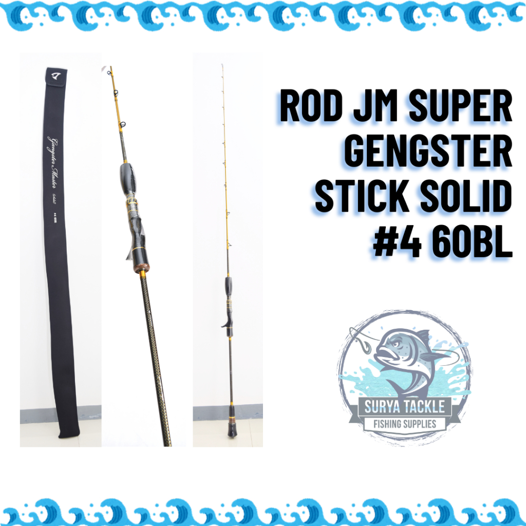 Jigging Master Super Gangster Stick Solid Jigging Rod - #4 / 60B