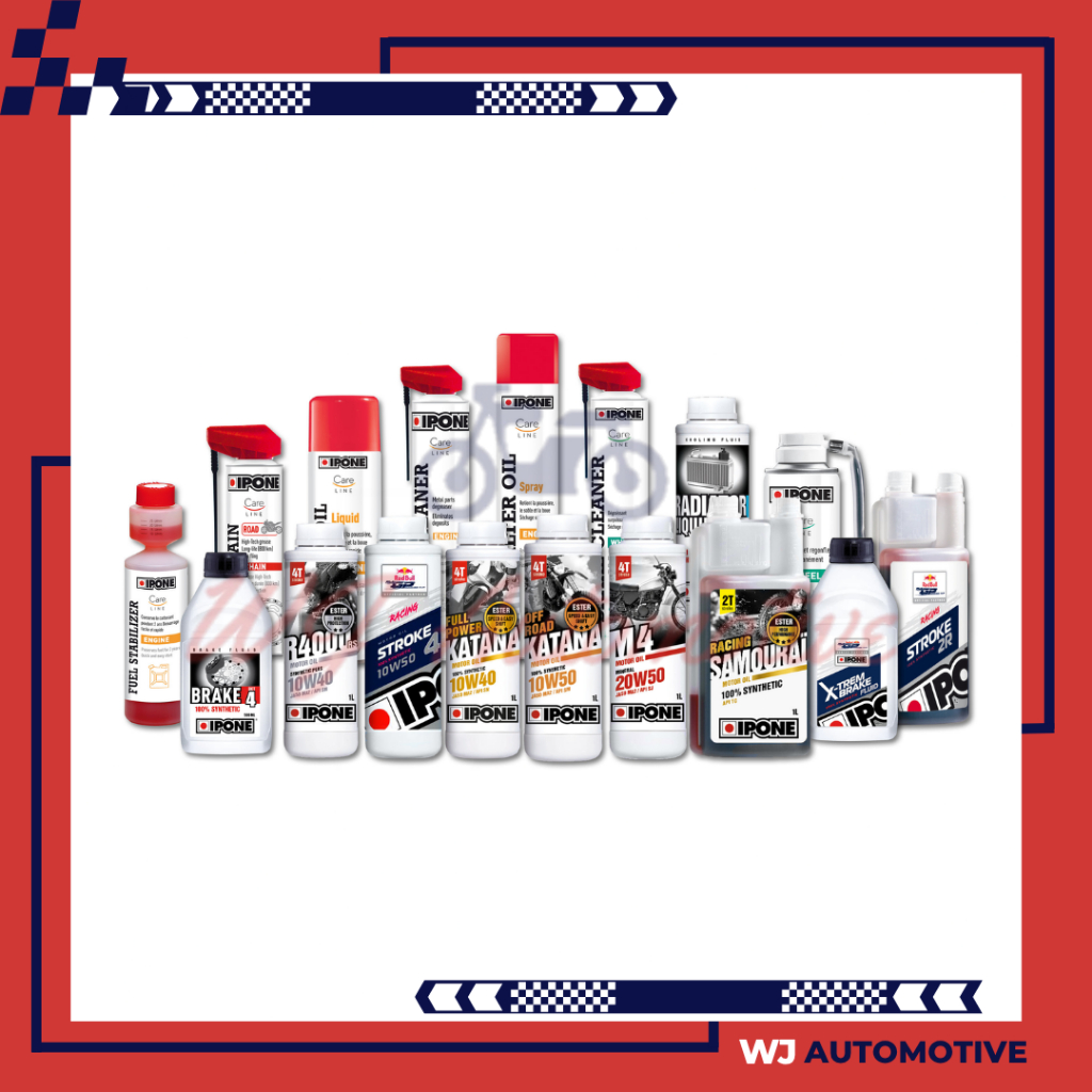 Vgvianshop Ipone Katana Off Road 10W50 10W60 1 Liter Oli Mesin Motor 4 Tak Crf Klx Dtracker Ipone