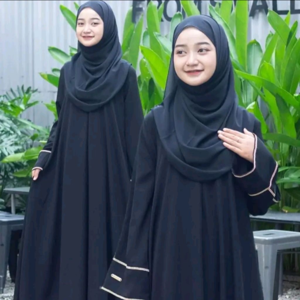 abaya turki gamis anak tanggung perempuan 12/ 14 tahun