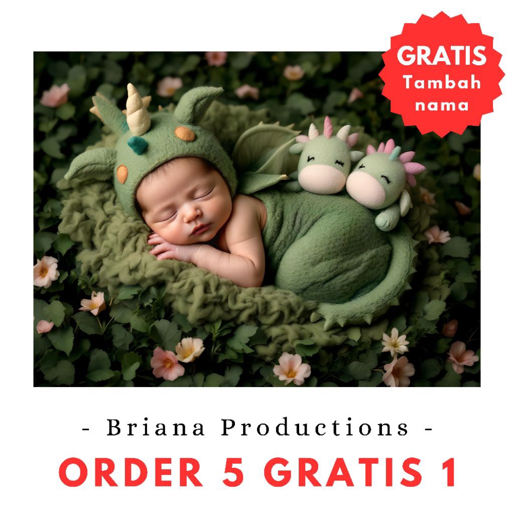 Jasa Edit Foto Bayi Newborn Ala Studio Anak Kilat 1 Hari jadi Profesional Tema Modern 4 - Islami Ada