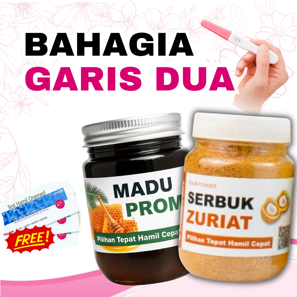 

Serbuk zuriat 125 gr + Madu Promil 250 gr