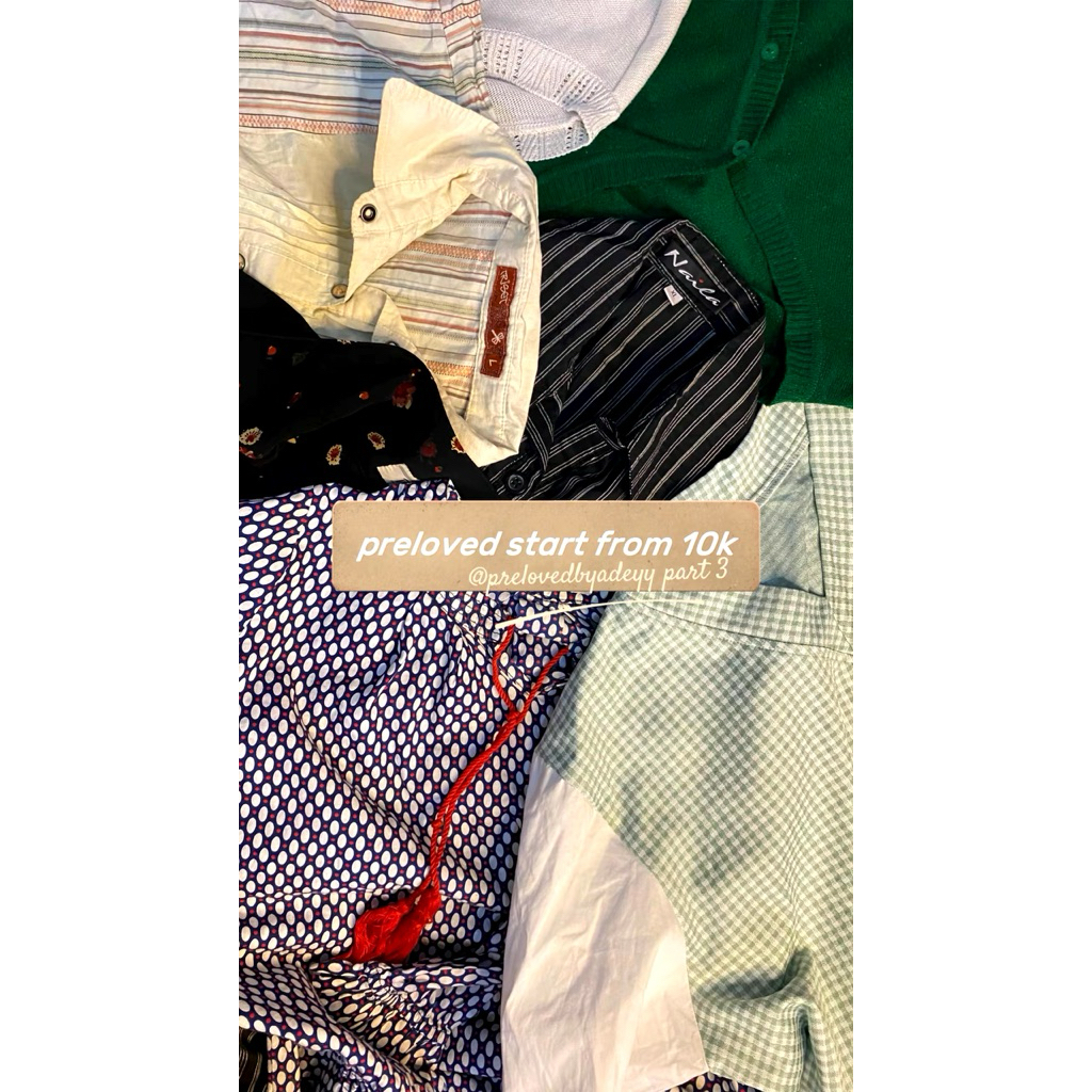 preloved part 3 (vt yg ke 3 ya ini)