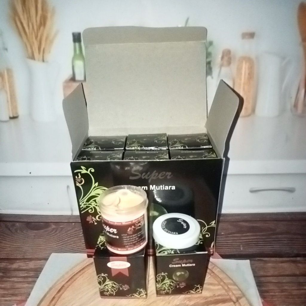 (Lusinan)Cream whitening sp mutiara hitam original murah