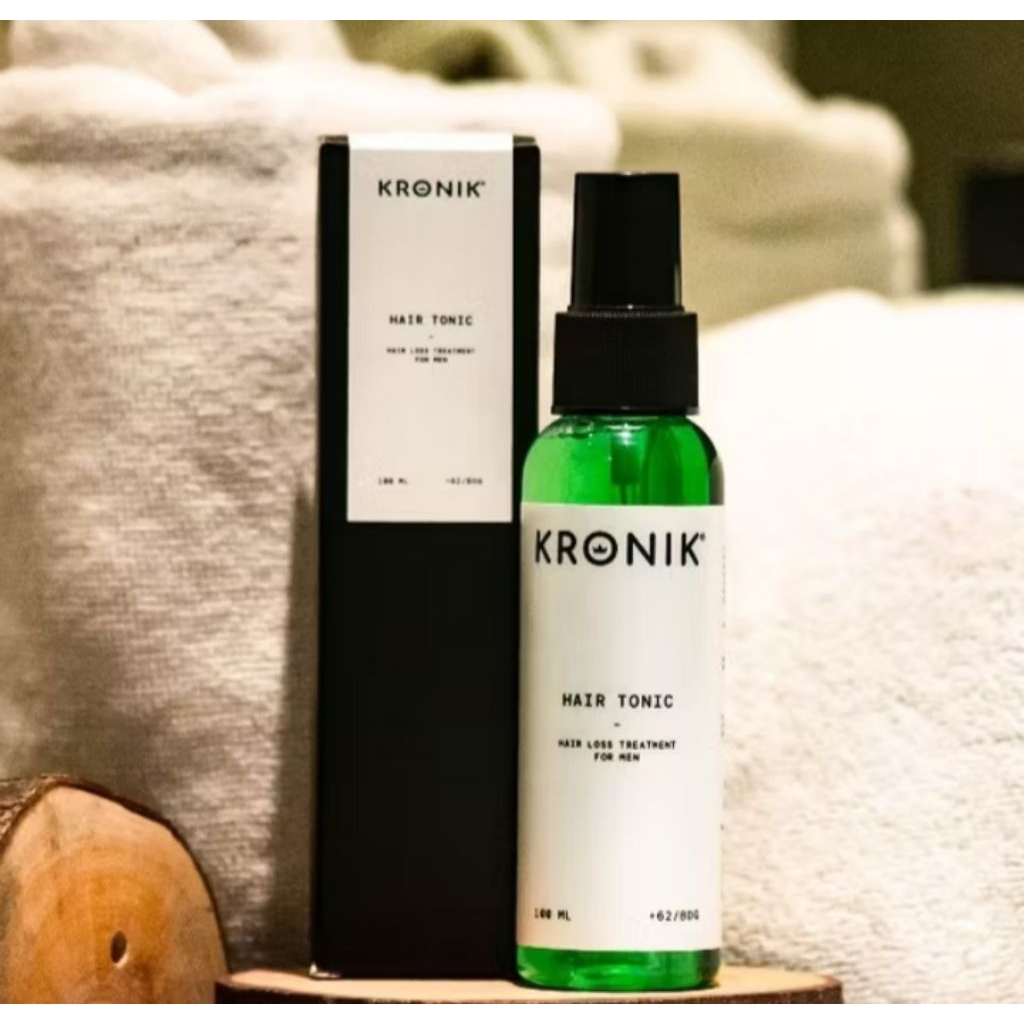 Hair Tonic Rambut Rontok Pria Ginseng Wangi Maskulin Vitamin Pelembab Rambut Kering Rusak