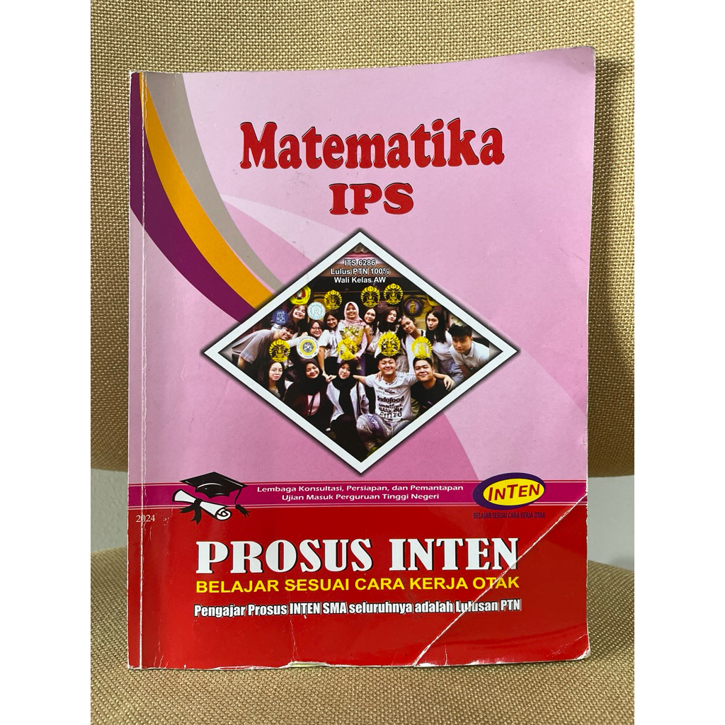BUKU INTEN MATEMATIKA IPS 2025 KELAS 12 PTN