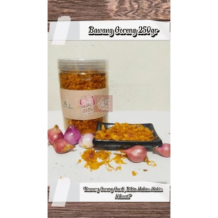 

Bawang Goreng Merah Original 250gr