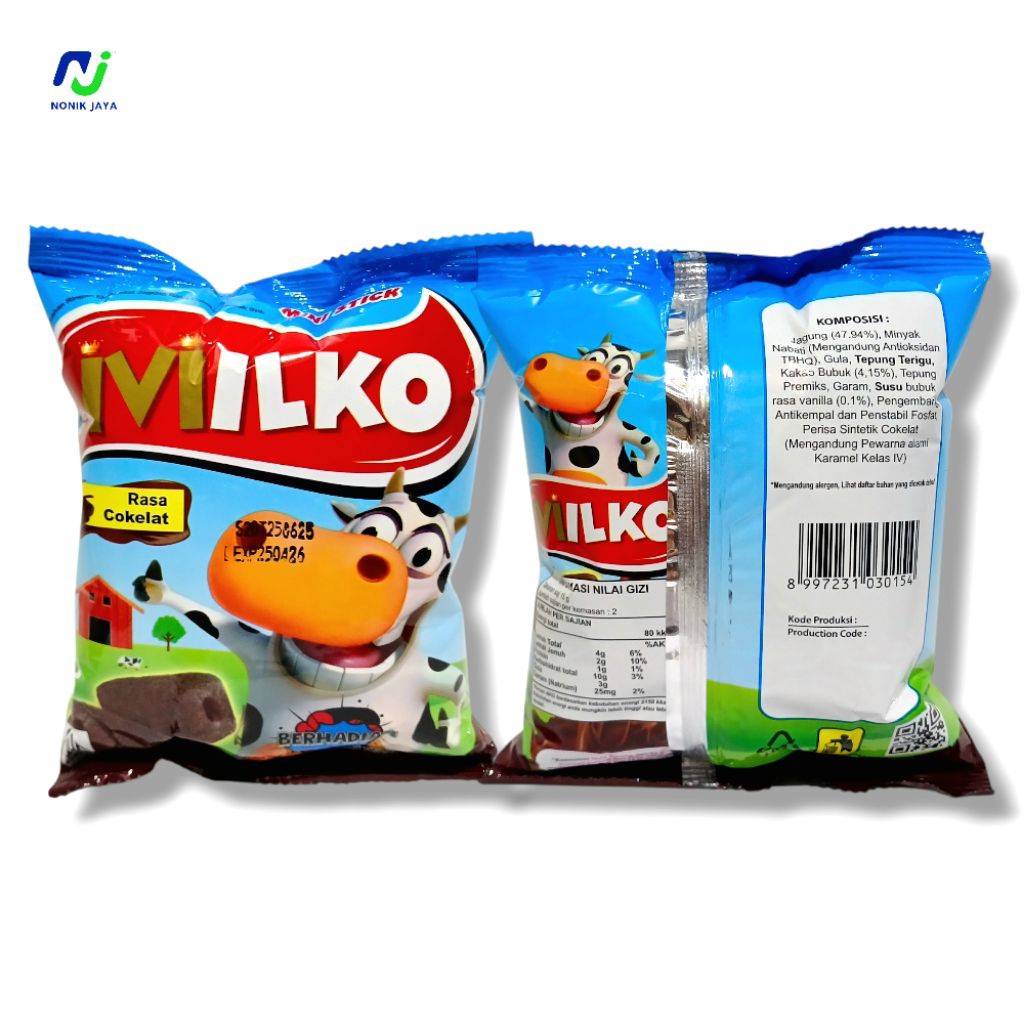 

( 1 PACK ISI 10 PCS ) Milko Mini Stick Camilam Rasa Cokelat Pack Isi 10 Pcs SNACK BERHADIAH