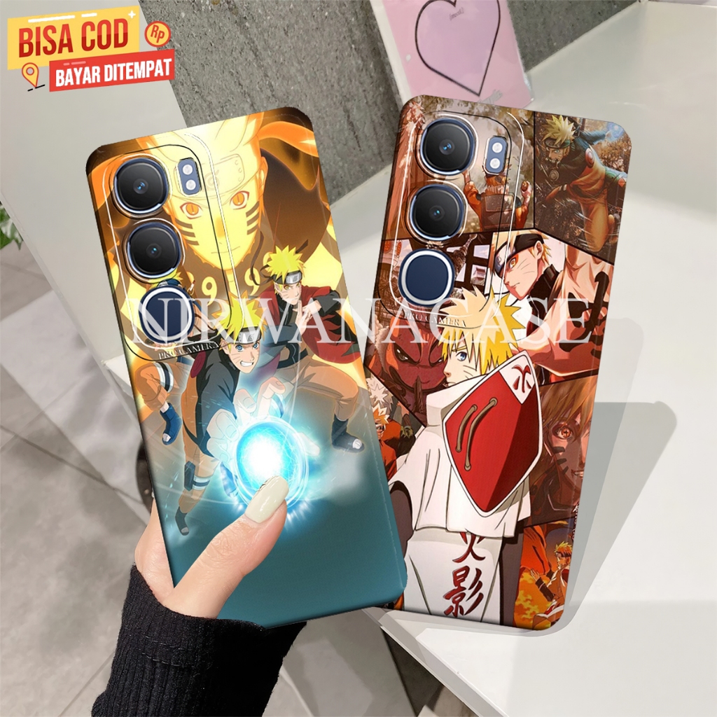 Softcase Hp Vivo Y19S Pro - Vivo Y19S Motif Naruto Case Pro Camera Lentur - Fashion Case Cowo Terbar