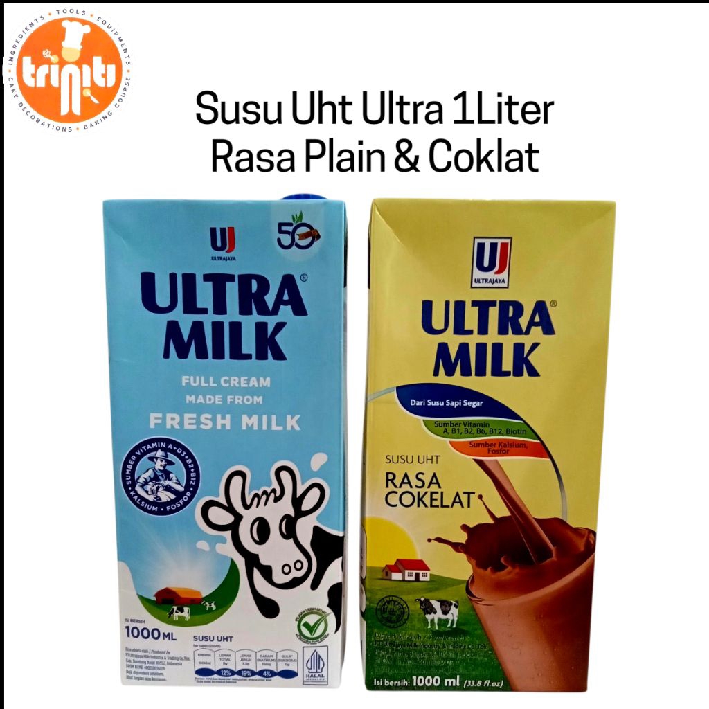 

Susu Uht Ultra Fresh Milk 1Liter ( Plain& Coklat )