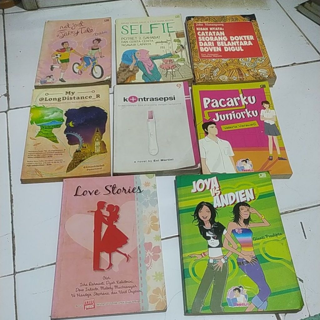 NOVEL  A LITTLE WHITE LIE / THREE DAYS CINDERELLA / LOVE STORIES / DIXIELAND SUSHI uniknya perbedaan