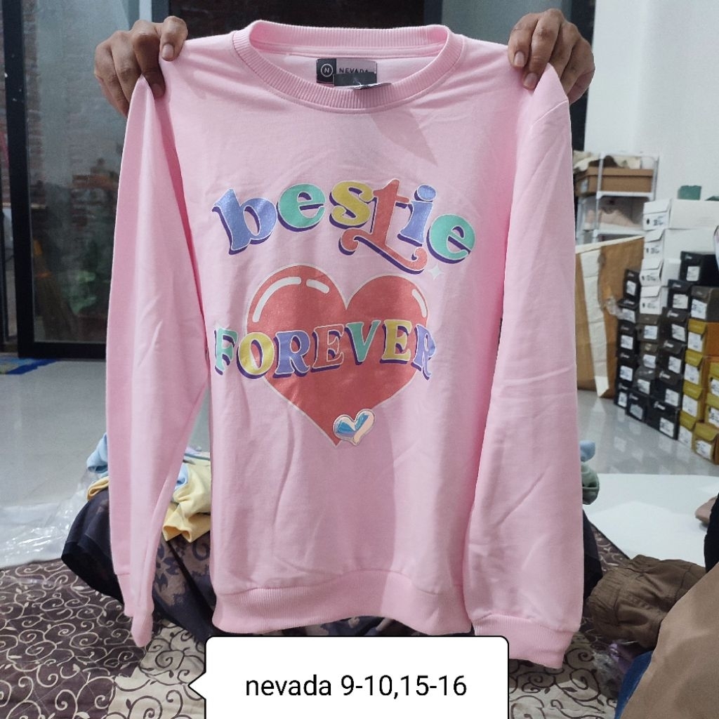 Sweater Nevada Anak Perempuan Originigal
