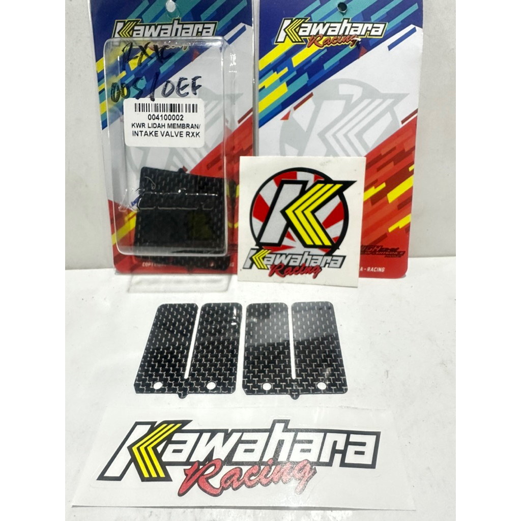 Lidah membran rx king rx z membran intake valve carbon kawahara racing garansi 100% asli original me