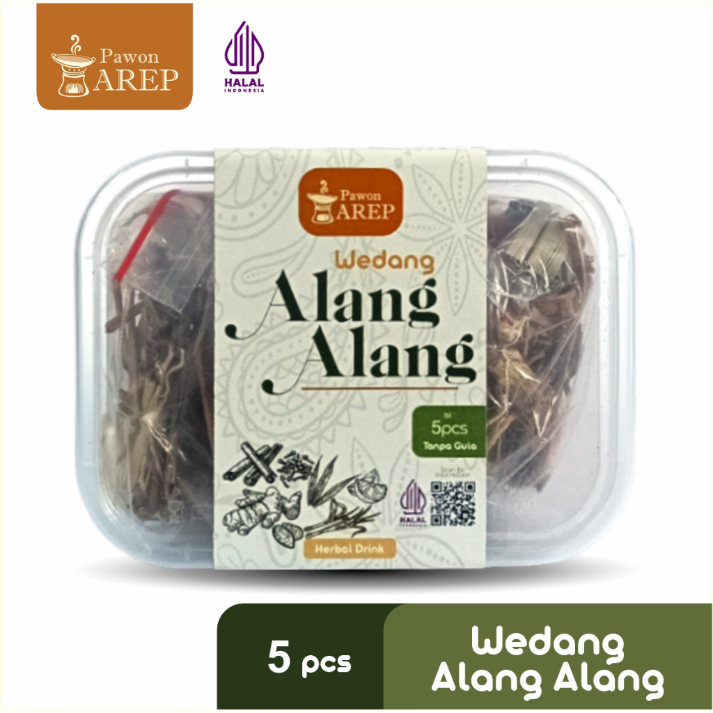 

Wedang Alang-Alang Kering Isi 5 Sachet – Minuman Rempah Tradisional (Tanpa Gula)