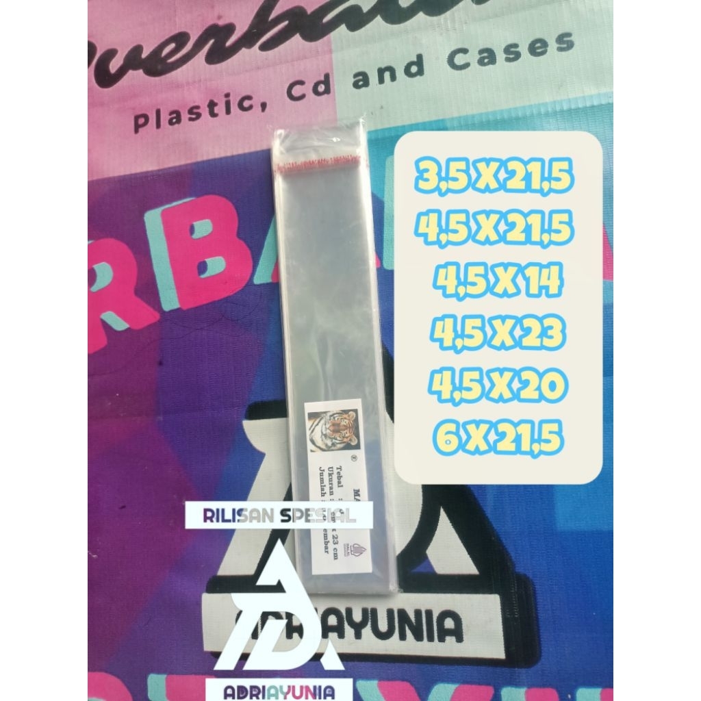 Plastik Opp 3,5x21,5 / 4,5x14 / 4,5x20 / 4,5x21, 5 / 4,5x23 / 6x21, 5 - Plastik Opp 3.5 x 21,5 / 4.5