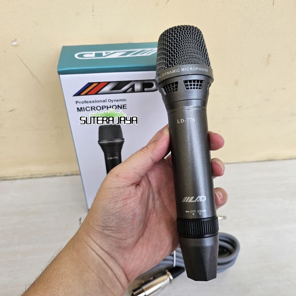 Mic Kabel LAD LD77S / Microphone kabel LAD LD 77S / Mic Cable LAD LD 77 S Kabel 5 Meter Dynamic Micr