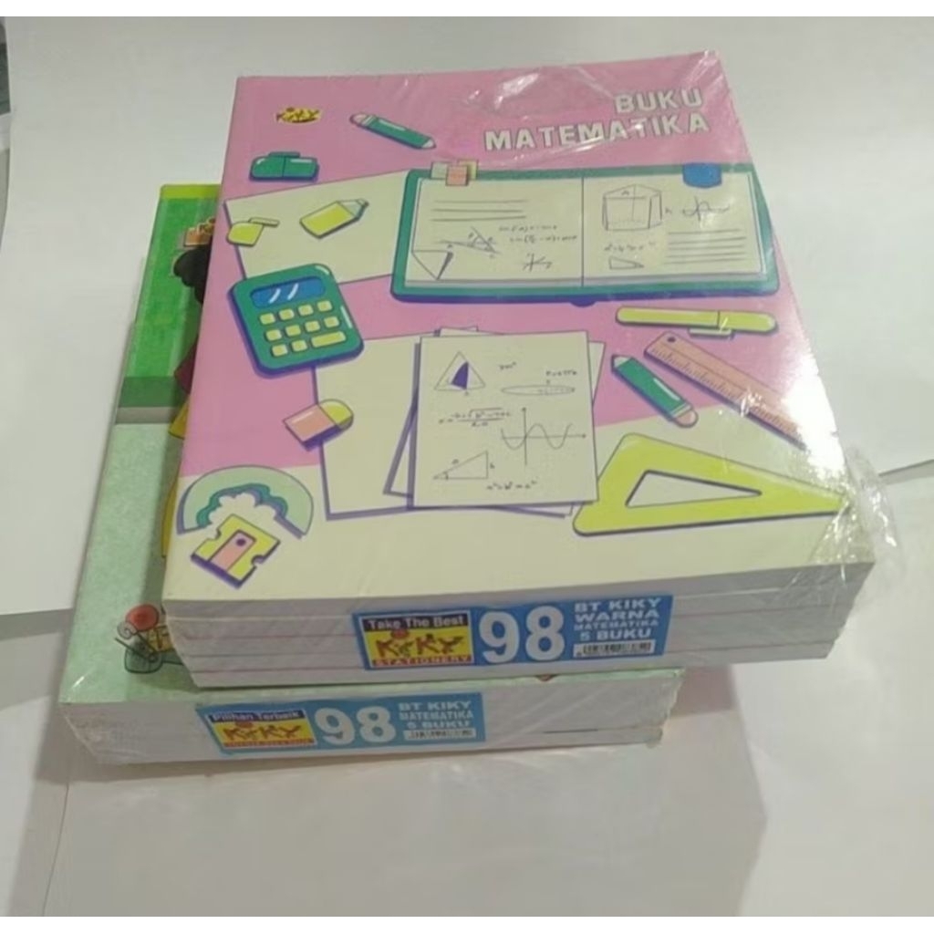 

Buku Tulis Kiky Matematika / Kotak Kecil 98 Lembar (1 pcs)
