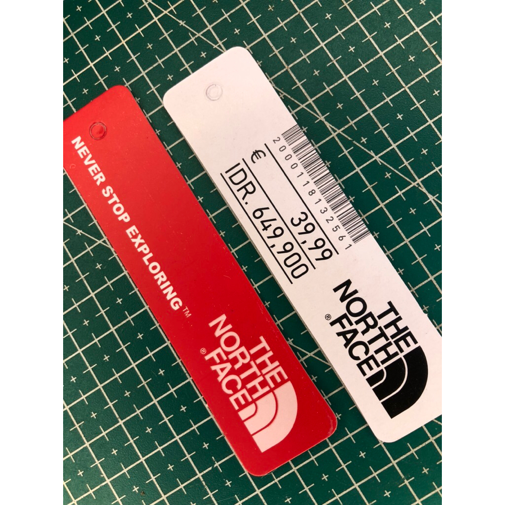 

THE NORTH FACE TNF TAG SUPER PREMIUM CO 1X DI KIRIM 600PCS