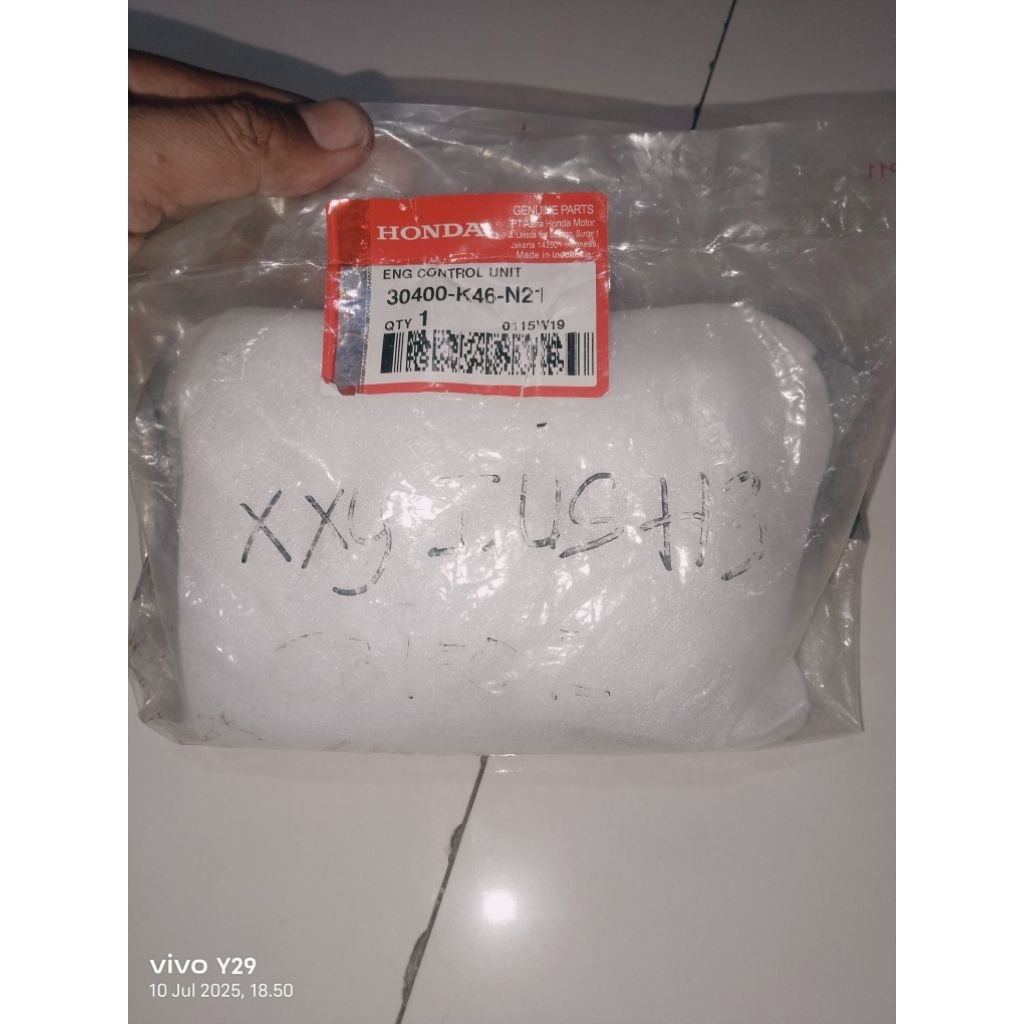ori ecu honda vario 110 led new fi esp stater starter halus kodepart 30400-K46-N21 cdi ecm asli orig