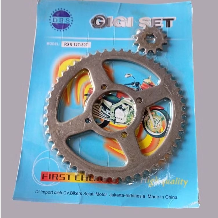 GEARSET GER GIR BELAKANG YAMAHA RX KING 12T/50T