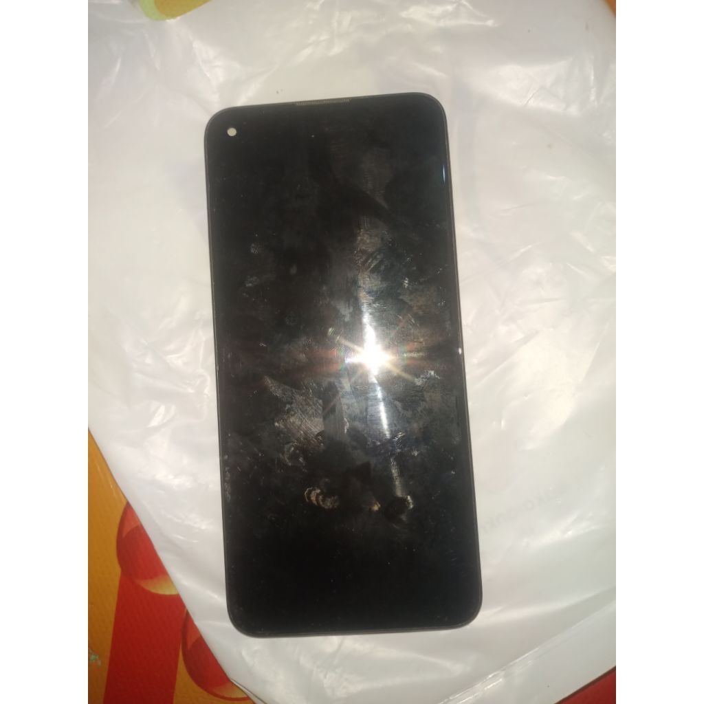 LCD Samsung A11 Frame Samsung A11 Copotan Original