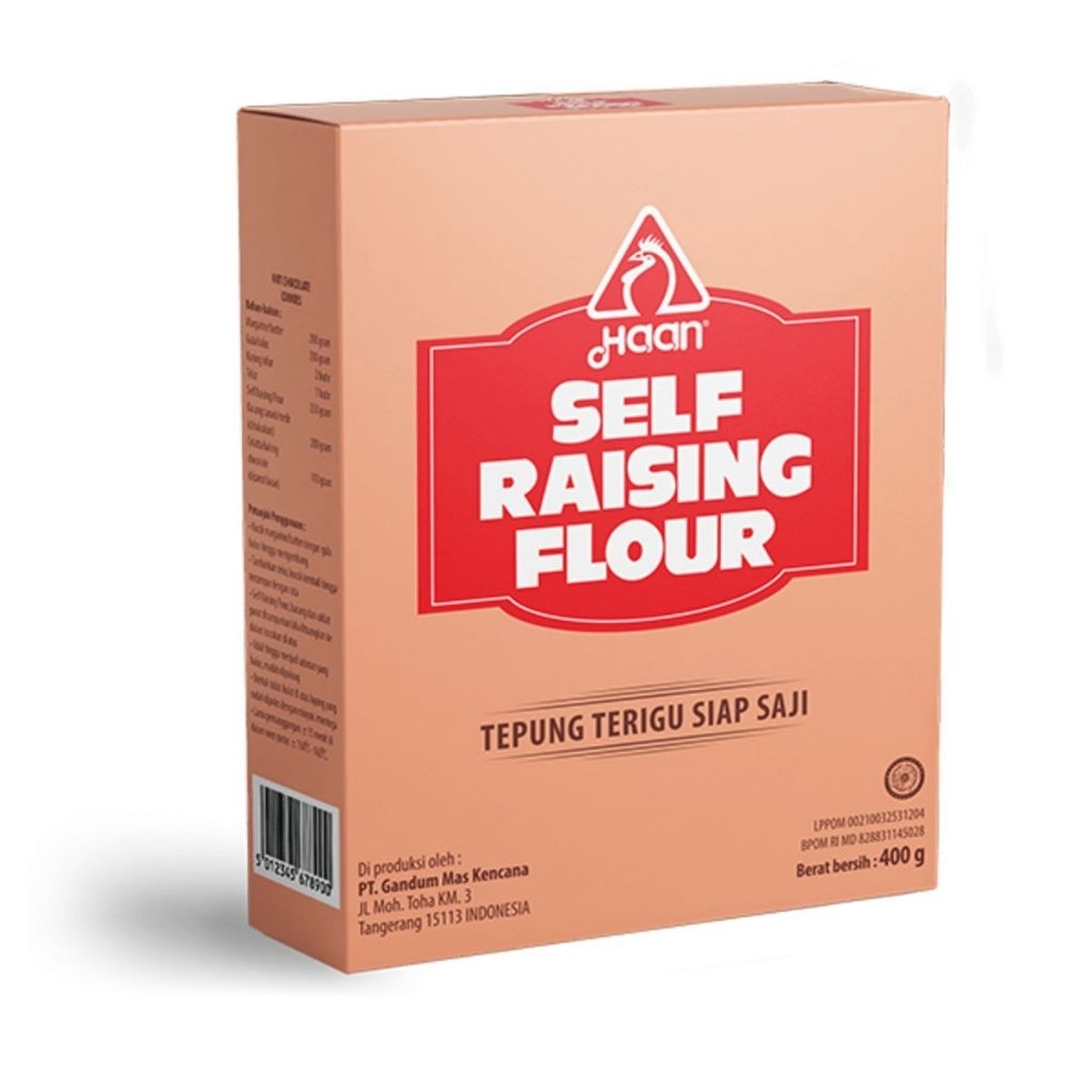 

Haan Self Raising Flour Tepung Terigu 400 gram