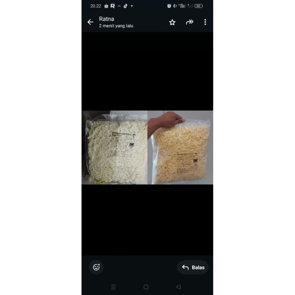 

Mozarella Shredded Dairy Partner 2kg