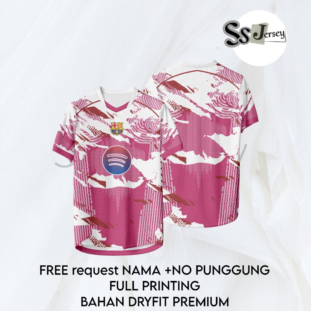 JERSEY BARCELONA PINK FANTASY 2025