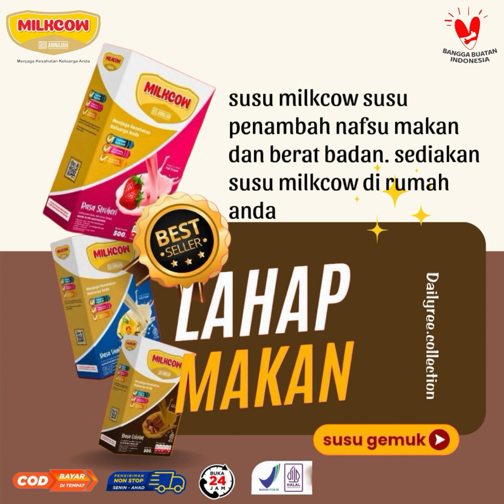 

[AGEN JATIM] MILKCOW SUSU SAPI ORIGINAL 500g SUSU PENGGEMUK BADAN ANAK AMPUH / Susu Penggemuk Badan