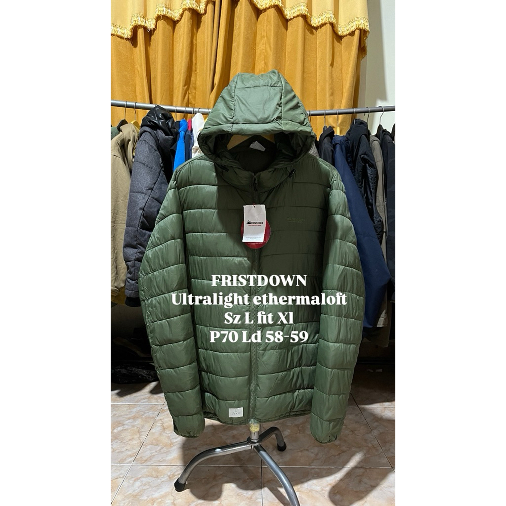 JAKET FRIST DOWN ULTRALIGHT (BARU) PRIMALOFT