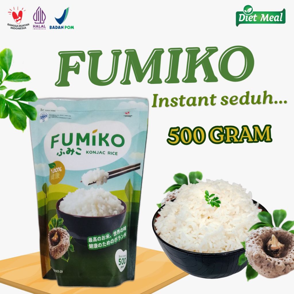 

Beras Porang Shirataki FUMIKO #500 gram