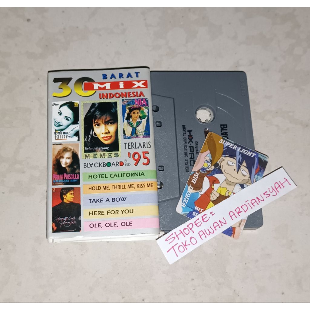 kaset pita 30 mix barat indonesia