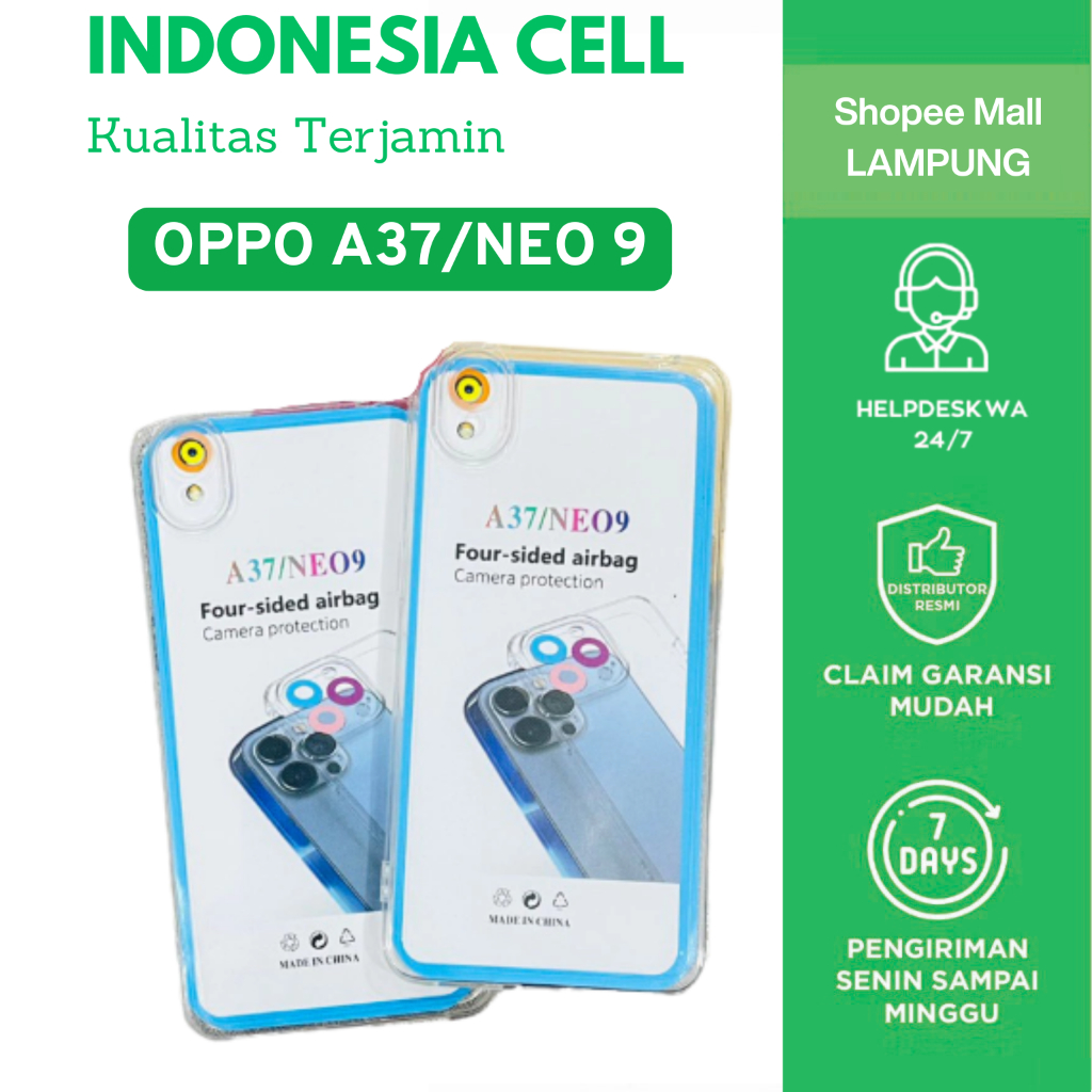 Case OPPO A37-NEO 9/Case Bening OPPO A37/Case Airbag OPPO A37/Anti Crack A37/Case Polos OPPO A37/A37