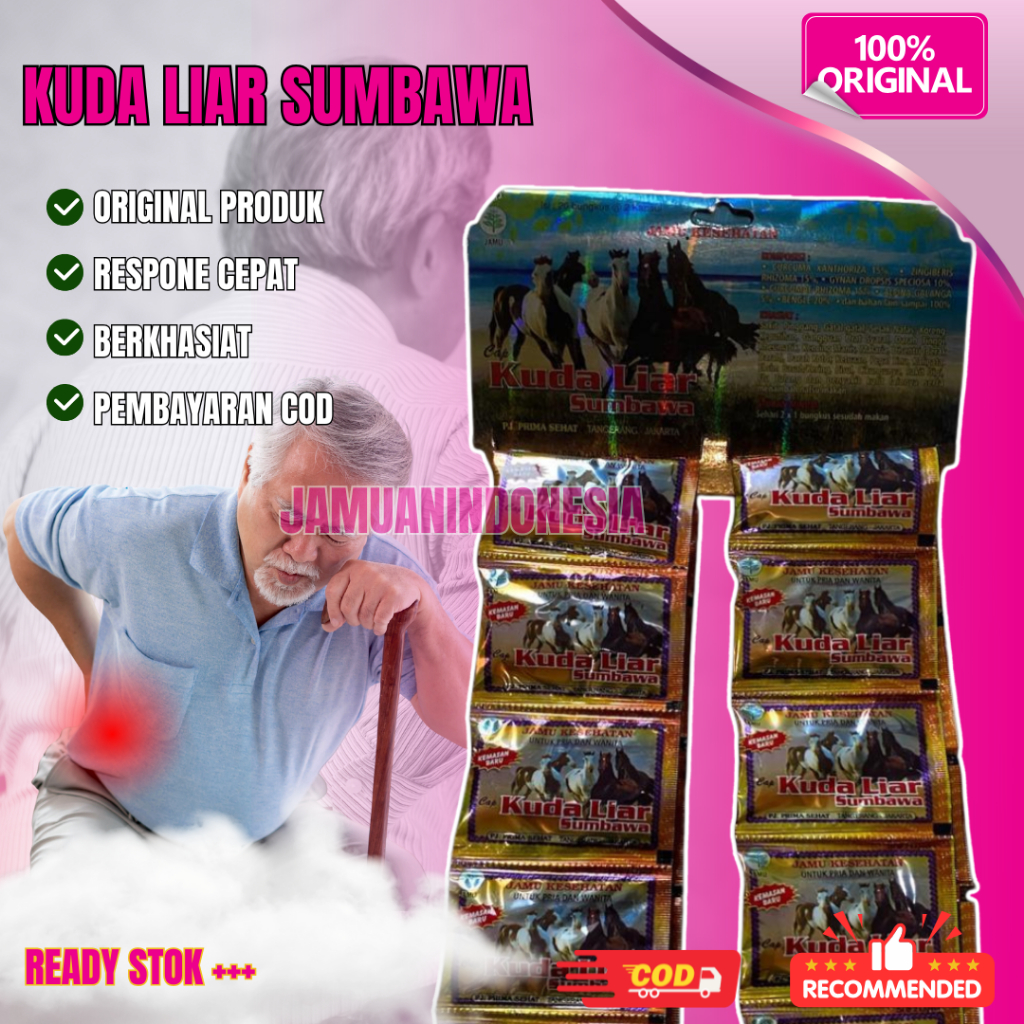 

Kapsul Kuda Liar Original 100% Herbal Asam Urat
