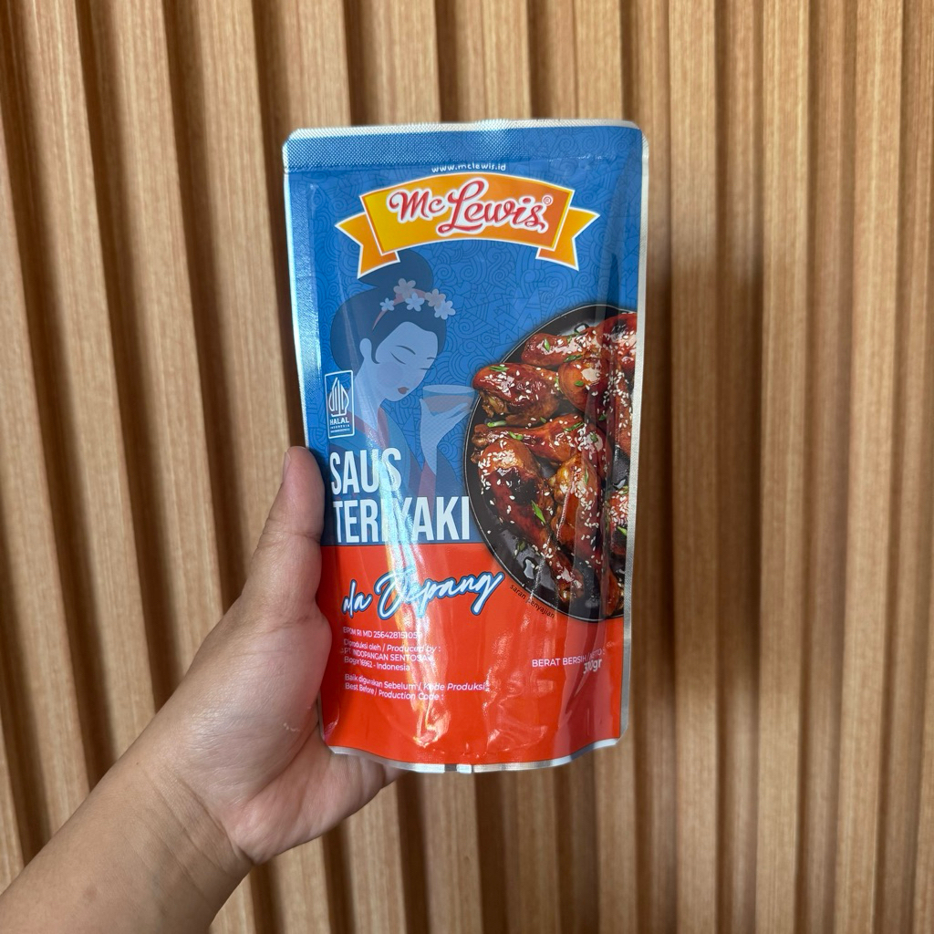 

Mc Lewis Saus Teriyaki 310gr
