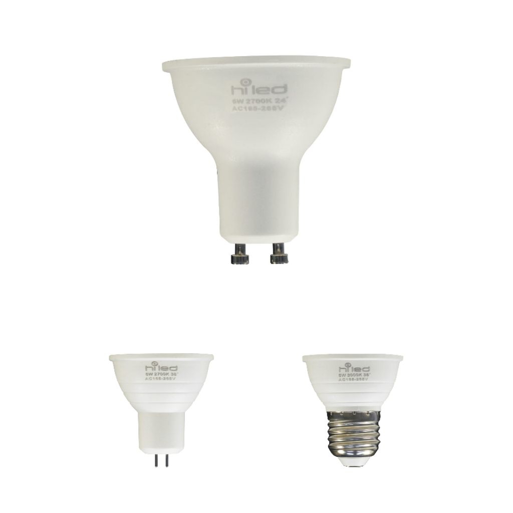 HILED SPOTLIGHT ECO 6W 220V TIPE GU10 GU53 E27 HEMAT ENERGI